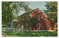 The Solomon Richardson House, East Brookfield, Massachusetts, USA Vintage Original Postcard # 2151 - New - 1960's - NM