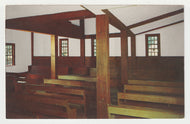 Meeting House, Society of Friends, Old Sturbridge Village, Massachusetts, USA Vintage Original Postcard # 2153 - New - 1960's - NM