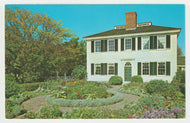 Towne House, Old Sturbridge Village, Massachusetts, USA Vintage Original Postcard # 2154 - New - 1960's - NM