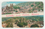 Greetings from Taxco, Mexico Vintage Original Postcard # 2169 - New - 1960's - VG