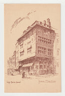 Maison Havart Restaurant, France Vintage Original Postcard # 2185 - New 1950's - NM