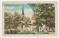 First Presbyterian Church, Fayetteville, North Carolina, USA Vintage Original Postcard # 2188 - Post Marked December 14, 1934