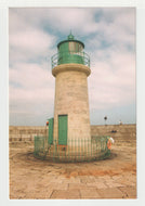 Dun Laoghaire Lighthouse, Dublin, Ireland Vintage Original Postcard # 2193 - New - Early 1980's - NM