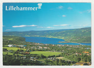 Lillehammer, Norway Vintage Original Postcard # 2196 - Post Marked May 12, 2003 - VG