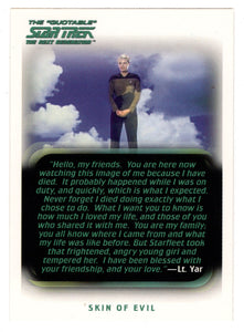 Skin of Evil (Trading Card) Star Trek TNG The Quotable - 2005 Rittenhouse Archives # 37 - Mint