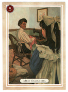 Samantha - Getting Patched Up - American Girl (Trading Card) # 5 - 1994 Pleasant Company - Mint