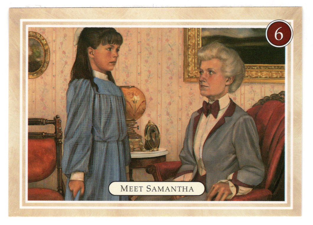 Samantha - Grandmary - American Girl (Trading Card) # 6 - 1994 Pleasant Company - Mint