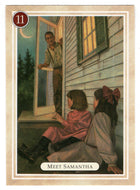 Samantha - Night Visit - American Girl (Trading Card) # 11 - 1994 Pleasant Company - Mint