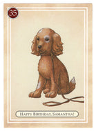 Samantha - Happy Birthday - Jip - American Girl (Trading Card) # 35 - 1994 Pleasant Company - Mint