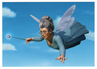 Fairy Godmother (Trading Card) - Shrek 2 - 2004 Comic Images # 9 - Mint
