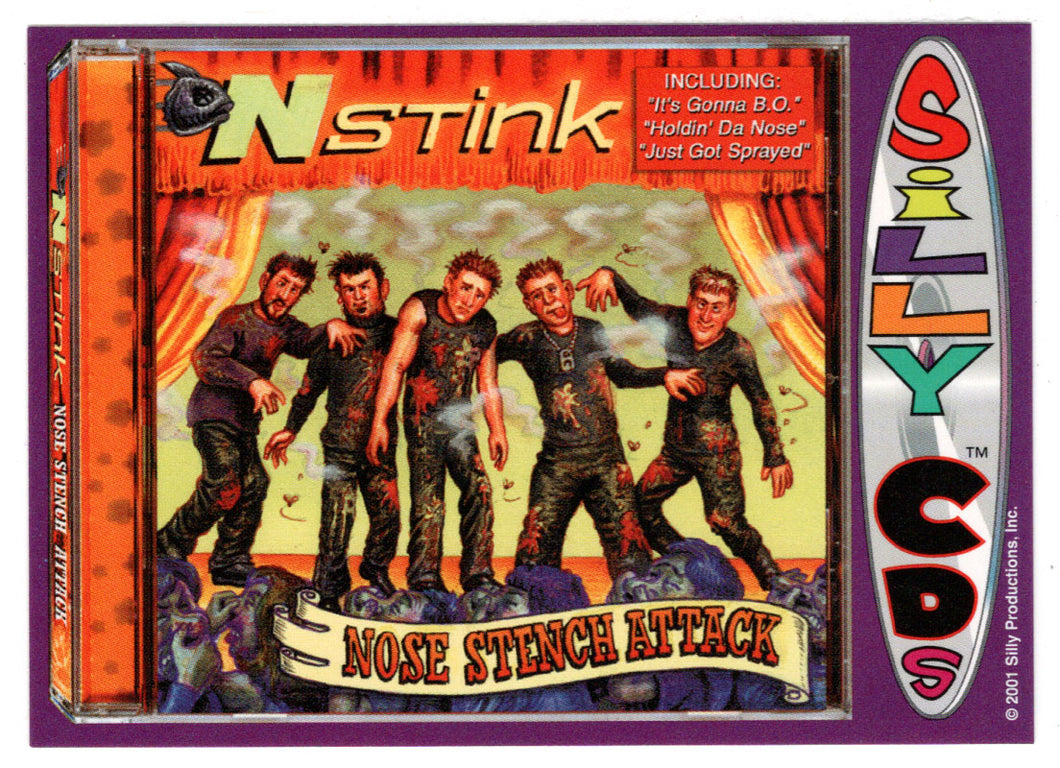 N-Stink (Trading Card) Silly CD's - 2001 Silly Productions # 6 - Mint
