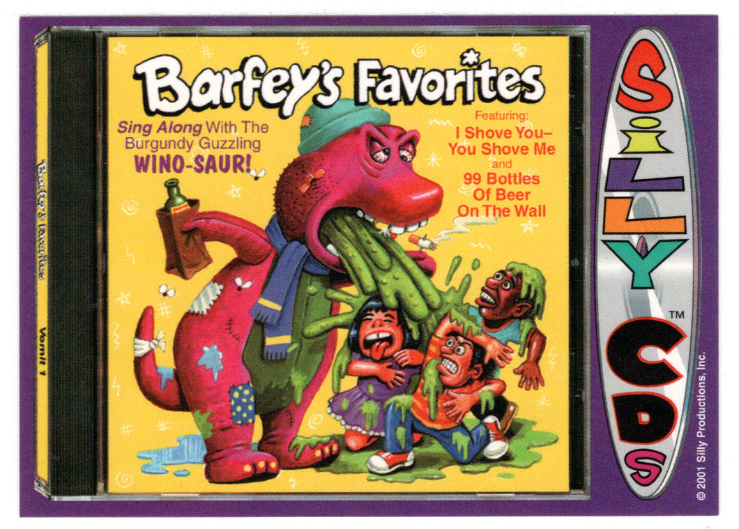 Barfey's Favorites (Trading Card) Silly CD's - 2001 Silly Productions # 15 - Mint