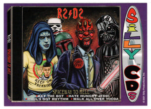 R2/D2 (Trading Card) Silly CD's - 2001 Silly Productions # 16 - Mint