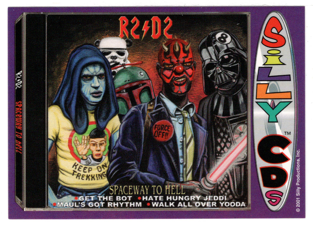 R2/D2 (Trading Card) Silly CD's - 2001 Silly Productions # 16 - Mint
