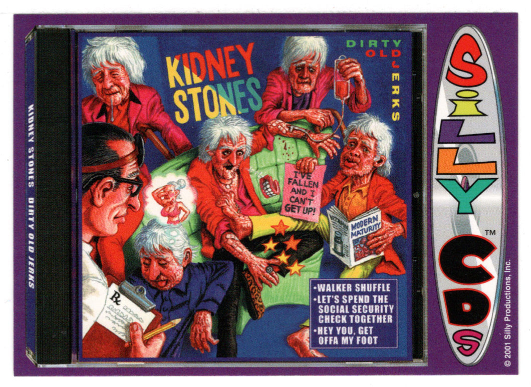Kidney Stones (Trading Card) Silly CD's - 2001 Silly Productions # 29 - Mint