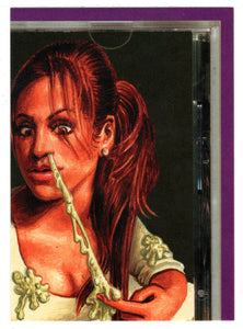 Puzzle # 1: Jennifer Nosepest - (Trading Card) Silly CD's - 2001 Silly Productions Piece # 1A - Mint