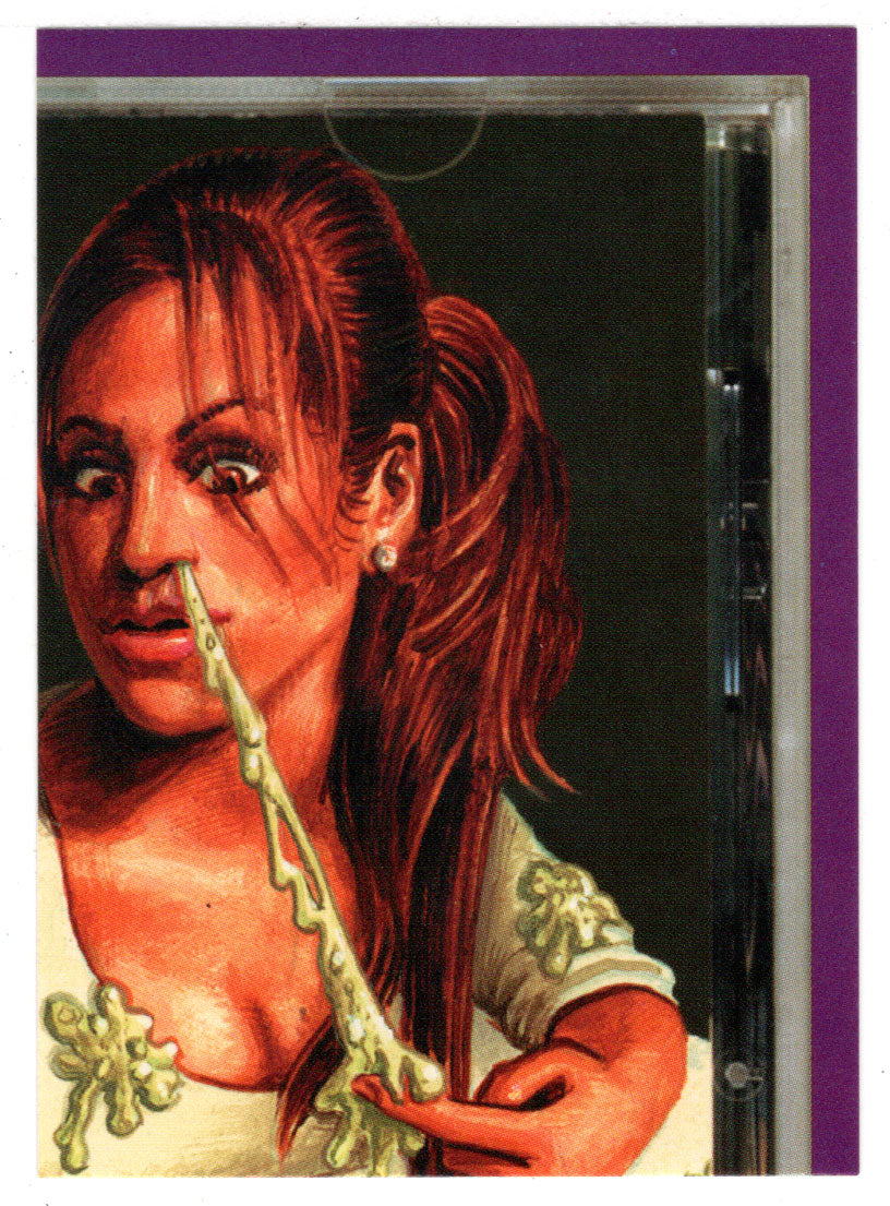 Puzzle # 1: Jennifer Nosepest - (Trading Card) Silly CD's - 2001 Silly Productions Piece # 1A - Mint