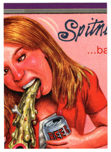 Puzzle # 2: Spitney Beers - (Trading Card) Silly CD's - 2001 Silly Productions Piece # 2B - Mint