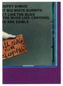 Puzzle # 3: Marilyn Moron - (Trading Card) Silly CD's - 2001 Silly Productions Piece # 3D - Mint