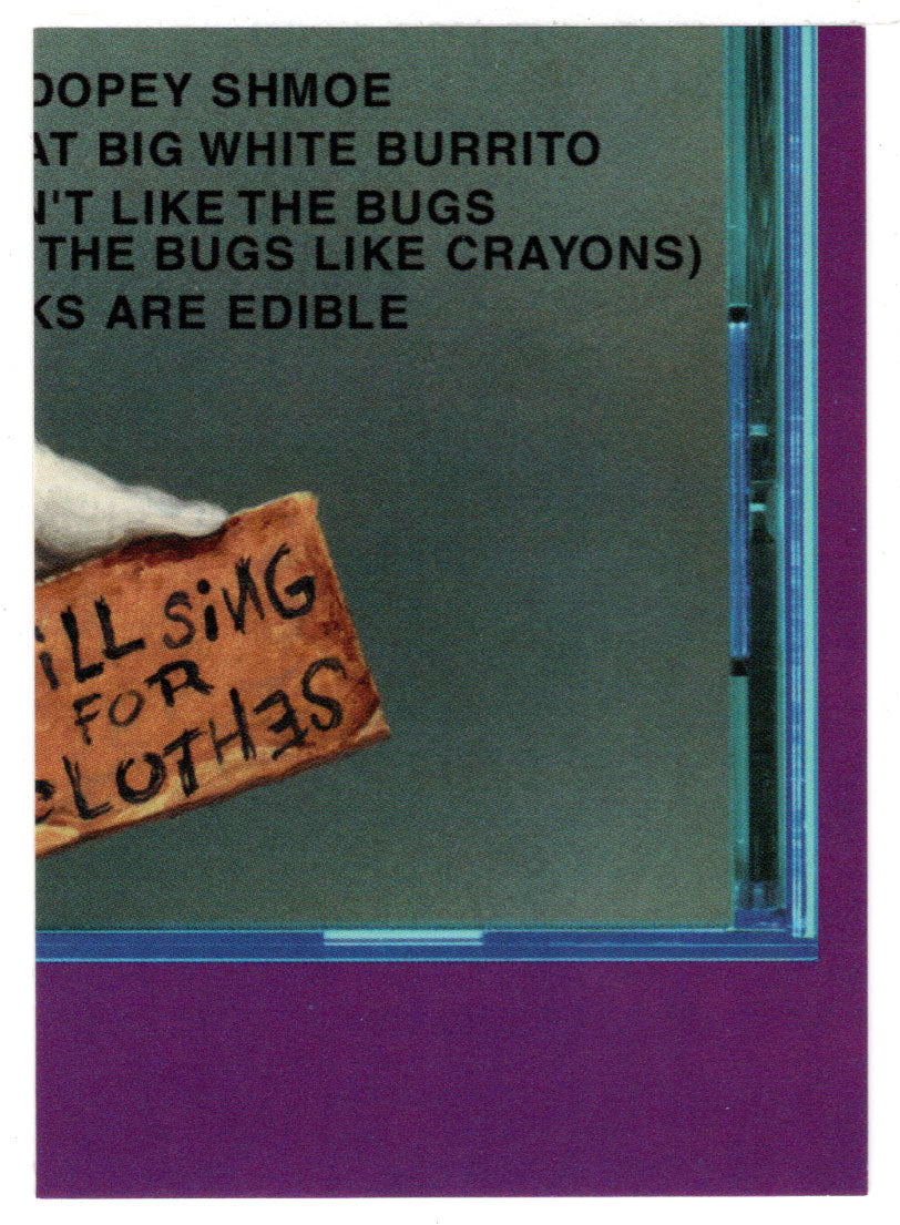 Puzzle # 3: Marilyn Moron - (Trading Card) Silly CD's - 2001 Silly Productions Piece # 3D - Mint