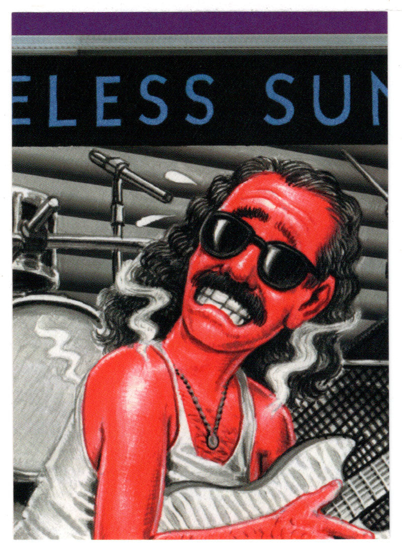 Puzzle # 4: Careless Suntana - (Trading Card) Silly CD's - 2001 Silly Productions Piece # 4B - Mint
