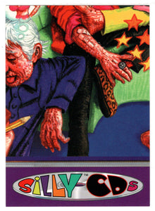 Puzzle # 5: Kidney Stones - (Trading Card) Silly CD's - 2001 Silly Productions Piece # 5E - Mint