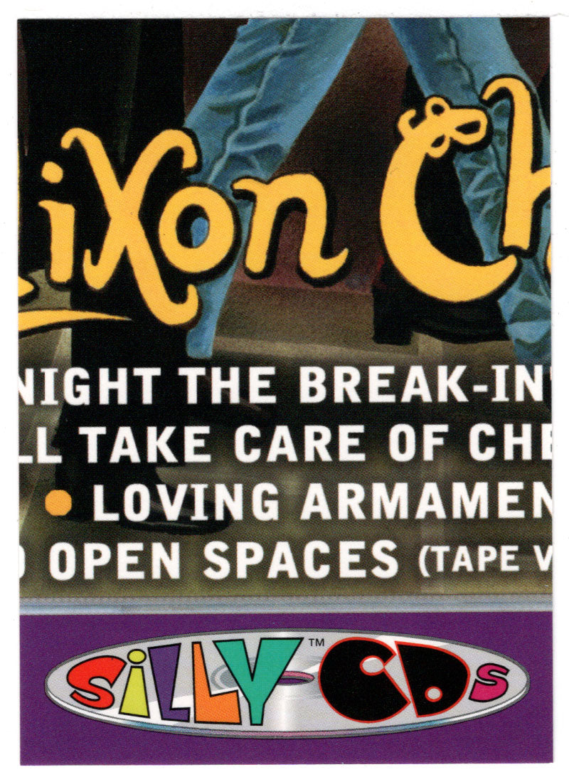 Puzzle # 6: Nixon Chicks - (Trading Card) Silly CD's - 2001 Silly Productions Piece # 6E - Mint