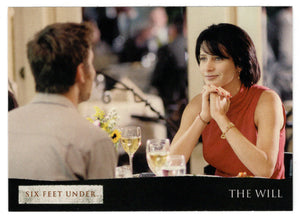 Nate Struggles to Understand his Strange, New Girlfriend, Brenda (Trading Card) Six Feet Under - Seasons One & Two - 2004 Rittenhouse Archives # 9 - Mint