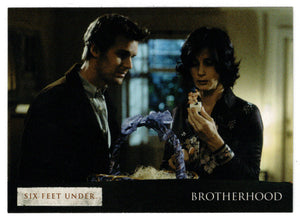 Nate Doesn't Know Quite What to Make of Brenda's Brother Billy (Trading Card) Six Feet Under - Seasons One & Two - 2004 Rittenhouse Archives # 24 - Mint