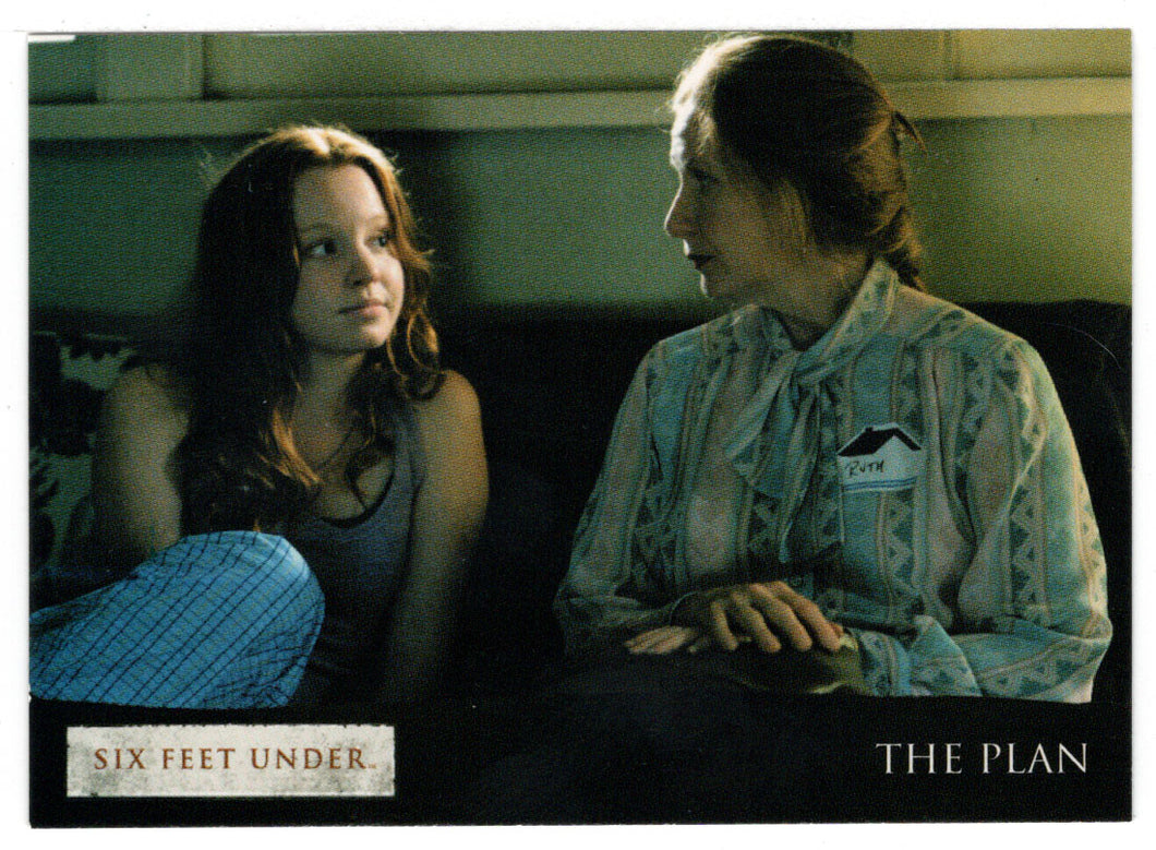 At Robbie's urging, Ruth enrolls (Trading Card) Six Feet Under - Seasons One & Two - 2004 Rittenhouse Archives # 51 - Mint