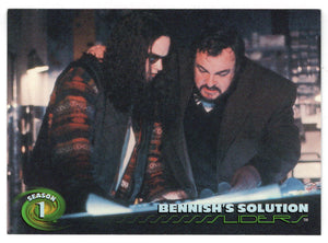 Bennish's Solution (Trading Card) Sliders - 1997 Inkworks # 12 - Mint