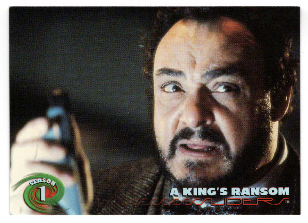 A King's Ransom (Trading Card) Sliders - 1997 Inkworks # 15 - Mint