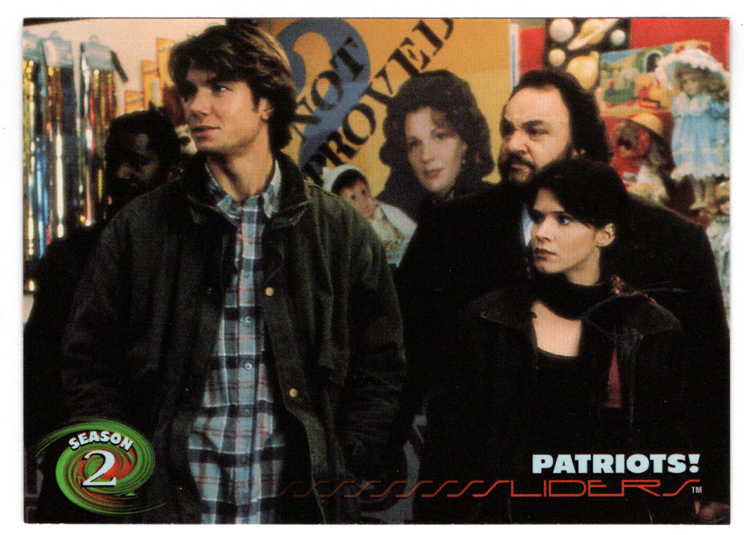 Patriots! (Trading Card) Sliders - 1997 Inkworks # 25 - Mint