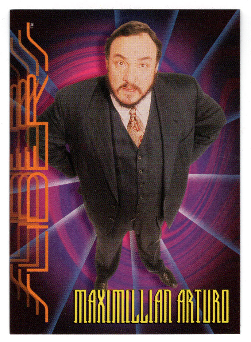 Maximillian Arturo (Trading Card) Sliders - 1997 Inkworks # 70 - Mint