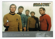 Star Trek - 40th Anniversary - Promo - Captain Kirk with Crew (Trading Card) 2006 Rittenhouse Archives # P1 - Mint