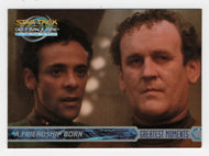 A Friendship Born (Trading Card) Star Trek Deep Space Nine - Memories from the Future - 1999 Skybox # 14 - Mint