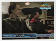 Battling the Maquis (Trading Card) Star Trek Deep Space Nine - Memories from the Future - 1999 Skybox # 19 - Mint