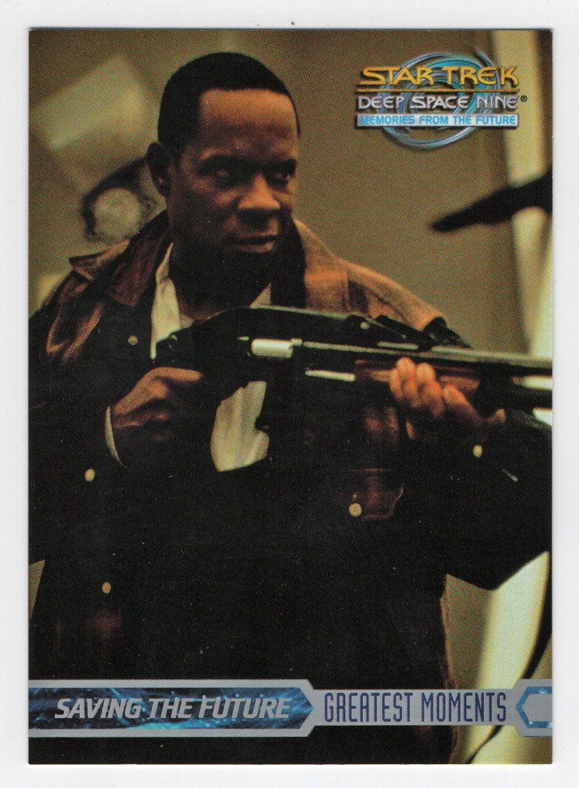 Saving the Future (Trading Card) Star Trek Deep Space Nine - Memories from the Future - 1999 Skybox # 30 - Mint