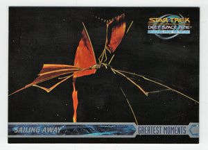 Sailing Away (Trading Card) Star Trek Deep Space Nine - Memories from the Future - 1999 Skybox # 37 - Mint
