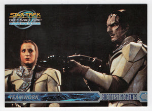 Teamwork (Trading Card) Star Trek Deep Space Nine - Memories from the Future - 1999 Skybox # 45 - Mint