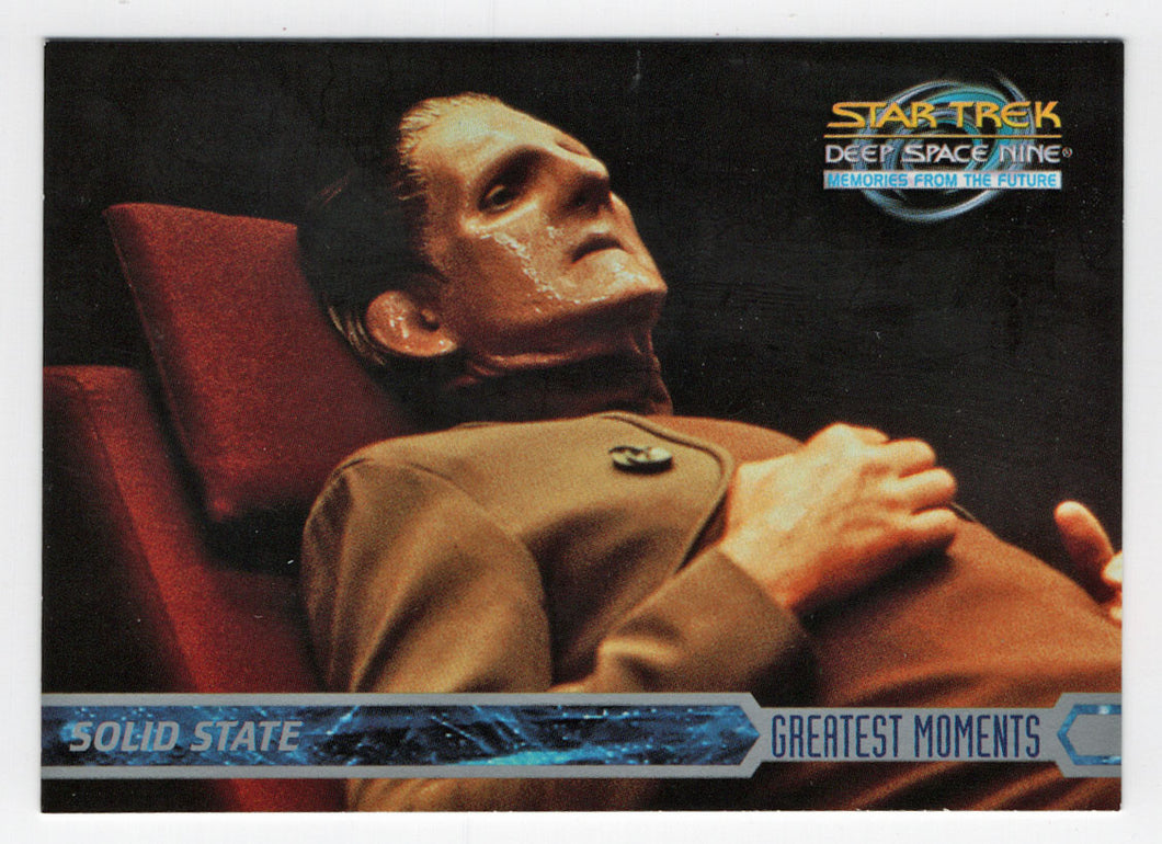 Solid State - Odo (Trading Card) Star Trek Deep Space Nine - Memories from the Future - 1999 Skybox # 57 - Mint