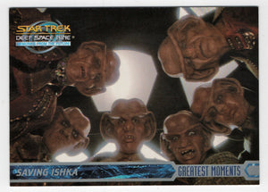Saving Ishka (Trading Card) Star Trek Deep Space Nine - Memories from the Future - 1999 Skybox # 83 - Mint