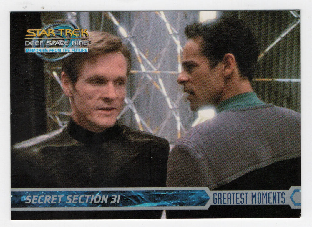 Secret Section 31 (Trading Card) Star Trek Deep Space Nine - Memories from the Future - 1999 Skybox # 88 - Mint