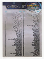Checklist (# 1 - # 100 - Chase Cards) (Trading Card) Star Trek Deep Space Nine - Memories from the Future - 1999 Skybox # 100 - Mint