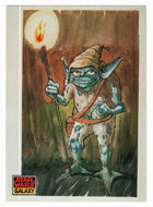 Yoda as Gremlin - Star Wars Galaxy (Trading Card) # 32 - 1993 Topps - Mint