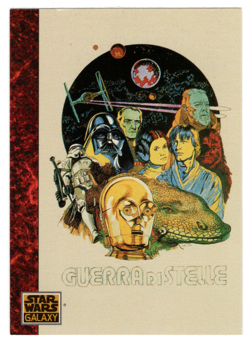 Italian Poster Art - Star Wars Galaxy (Trading Card) # 58 - 1993 Topps - Mint