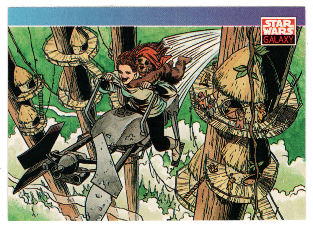 June Brigman - Star Wars Galaxy (Trading Card) # 85 - 1993 Topps - Mint