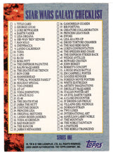 Load image into Gallery viewer, Checklist - Series 1 - Star Wars Galaxy (Trading Card) # NNO - 1993 Topps - Mint
