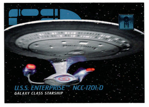 U.S.S. Enterprise NCC-1701-D (Trading Card) Star Trek - 30 Years of Star Trek - Phase One - 1995 Skybox # 5 - Mint