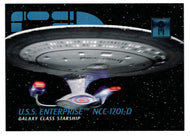 U.S.S. Enterprise NCC-1701-D (Trading Card) Star Trek - 30 Years of Star Trek - Phase One - 1995 Skybox # 5 - Mint